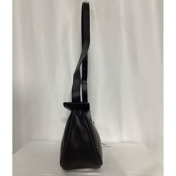Pre Loved The Row Vintage Leather Shoulder Bag Women black Shoulder Bags - Picture 4 of 8